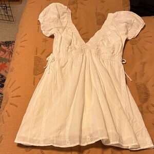 BP White Garment with Label Detail